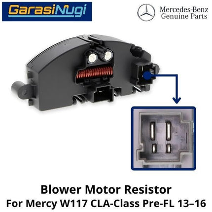 Blower Motor Mercy W117 Resistor Relai Kipas Udara Mercedes CLA