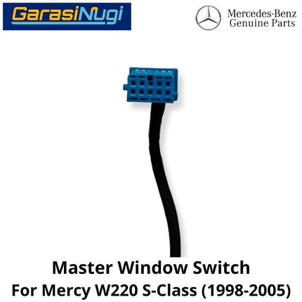 Power Window Mercy W220 Master Switch Driver Side Tombol Jendela Mercedes S230