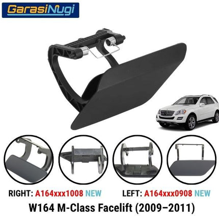 Nozzle Washer Mercy W164 Cover Bumper Tutup Lampu Depan ML