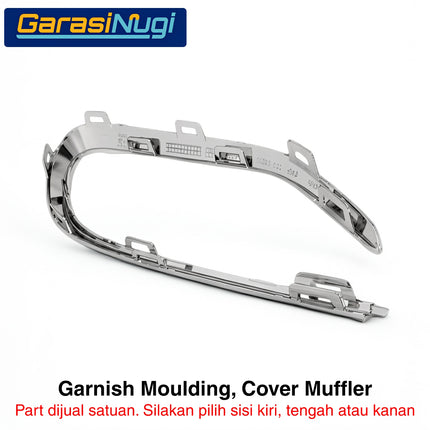 Mercedes W118 C118 X118 Garnish Moulding Bemper Belakang Rear Bumper CLA
