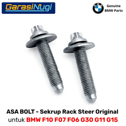 Asa Bolt For BMW F10 F07 G30 Sekrup Rack Steer Original BMW 32106781622 523 330