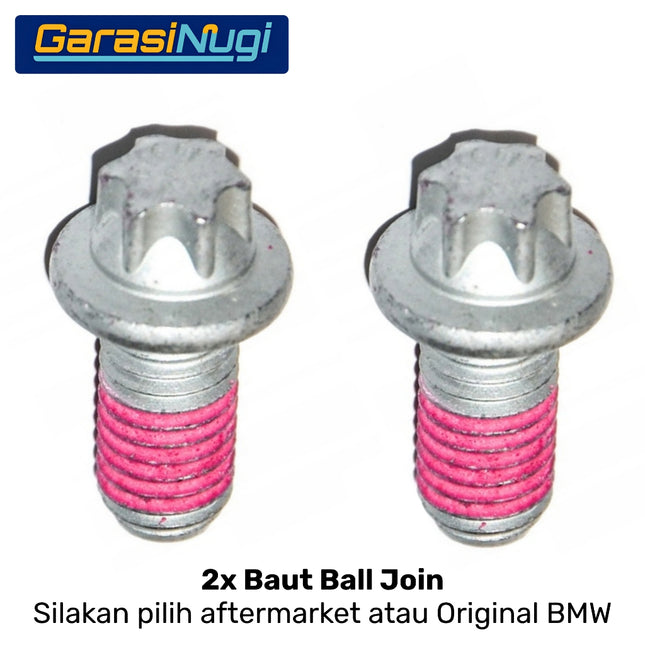 Ball Joint Bolt Original BMW E83 F25 F26 Baut Pengunci Hub Roda Depan 31103413500 X3 X4