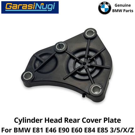 Cylinder Head For BMW E81  E90 E60 E84 E85 Rear Cover Plate Flange Penutup Belakang Kepala Silinder 120 320 X1 X3 Z4