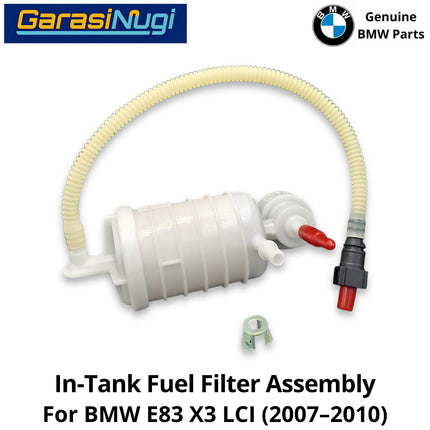 In-Tank Fuel For BMW E83 LCI Filter Assembly Saringan Bahan Bakar Dalam Tanki Dengan Regulator Tekanan N52 N52N X3 2007-2010