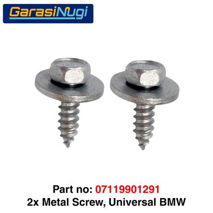 Metal Screw BMW 07119901291 Sekrup Panel Bodi Samping Dan Interior