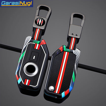 Key Case For BMW Motorcycle R1200GS R1250GS F850GS F900XR Sarung Kunci Motor Metal Short Keychain