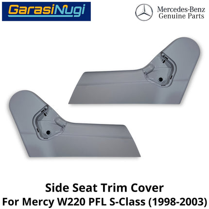 Front Side Seat Mercy W220 Pre-Facelift Cover Trim Penutup Kursi Samping Depan Mercedes-Benz S280 S350