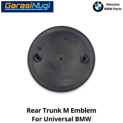 Emblem Roundel For Universal BMW Badge Hood Trunk Logo Bagasi dan Kap mesin 51148132375