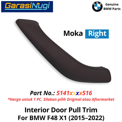 Interior Door For BMW F48 Pull Trim Cover Penutup Tarikan Pintu Dalam Depan Belakang X1 2014-2022