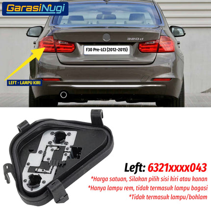 Papan Sirkuit Lampu Belakang BMW F30 Pre-LCI Kanan Kiri Luar Outer Circuit Board Stop Lamp 316 320