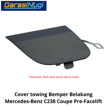 Cover Towing Mercy C238 Coupe Bumper Tow Tutup Lubang Derek E300