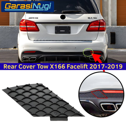 Cover Towing Mercedes X166 Rear Tow Penutup Lubang Derek Bemper Belakang GL 2012 - 2019