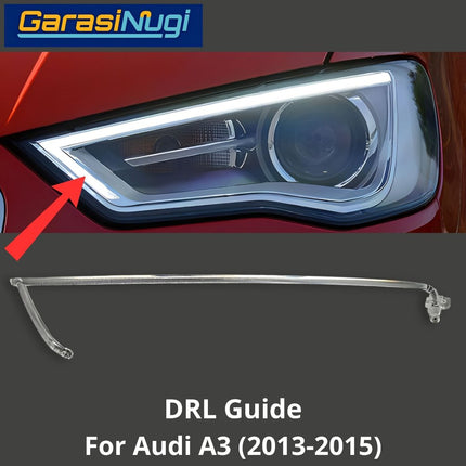 DRL Guide AUDI A3 Angel Eyebrow Light Lampu Senja (2013-2015)