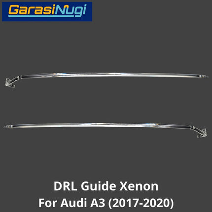 DRL Guide AUDI A3 Xenon Angel Eyebrow Light Lampu Senja (2017-2020)