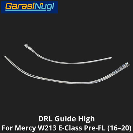 Sein DRL Guide Mercy W213 Pre-Facelift LED Eyebrow Light Lampu Alis Mercedes E200 E300 (2016–2020)