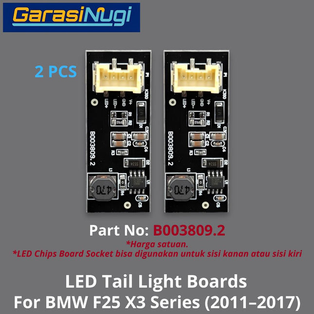 Rear LED Chips For BMW F25 Driver Boards Tail Light Module Lampu Belakang X3 (2011-2017)
