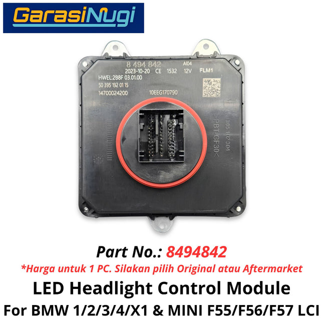 DRL LED For BMW F20 F30 F48 MINI F55 F56 Control Module Modul Lampu Depan 220 320 X1