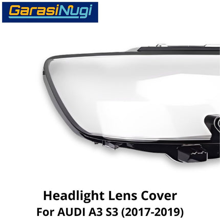Mika Headlight AUDI A3 S3 (8V) Facelift Lens Kaca Cover Lampu Depan (2017-2019)