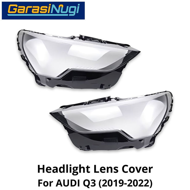 Mika Headlight AUDI Q3 F3 Pre-Facelift Lens Kaca Cover Lampu Depan (2019-2022)