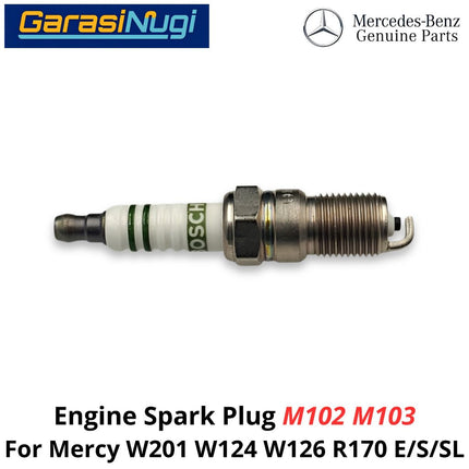 Spark Plug Mercy W201 W124 W126 R170 Busi Mesin Original 0031590603 190 230E SLK