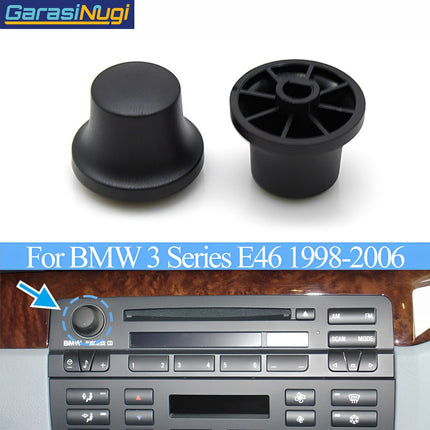 Rotary Radio For BMW E46 Volume Button Knob Tombol 316 318 320 323 325