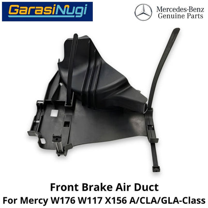 Front Brake Mercy W176 W117 X156 Air Duct Cover Tutup Penghalang Udara Rem Depan Mercedes A200 CLA GLA
