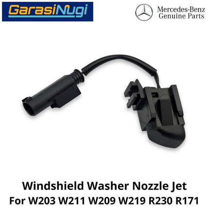 Windshield Washer Mercy W203 W211 W209 R171 Nozzle Jet Nosel Penyemprot Air Kaca Depan Mercedes C200 E200 CLK SLK