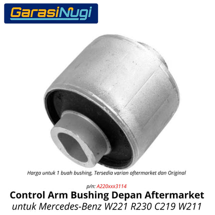 Control Arm Bushing Mercedes W220 R230 C219 Kontrol Pegas Front Axle Original Mercy S320 SL350