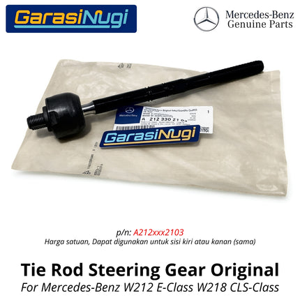 Tie Rod Mercedes W212 W218 Steering Gear Front Axle Joint Rack End Original Mercy E300 CLS350