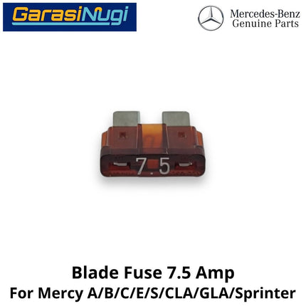 7.5A STD Blade Fuse Link For Mercy W204 W212 W221 H247 Sekring 7.5 Ampere N000000004203 Merrcedes C200 E200