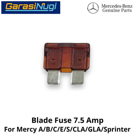 7.5A STD Blade Fuse Link For Mercy W204 W212 W221 H247 Sekring 7.5 Ampere N000000004203 Merrcedes C200 E200