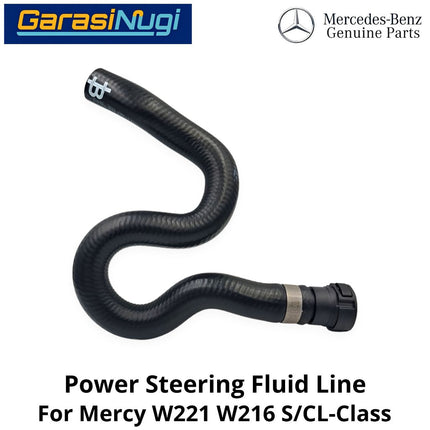 Power Steering Mercy W221 W216 Low-pressure Cooling Hose Selang Pendingin Engine M273 M278 Mercedes S300 CL