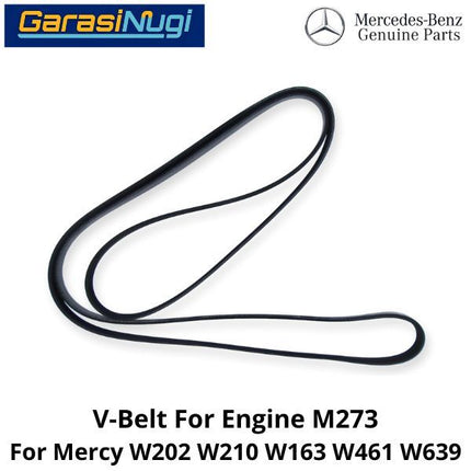 Fan Belt Mercy W202 W210 W163 W461 W639 V-Belt Tali Kipas 0149970492 Mercedes C200 G300