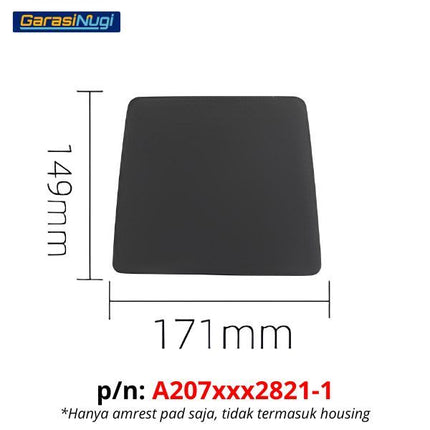 Rear Amrest Pad Mercy W204 W207 Cover Alas Sandaran Tengah C200 E250
