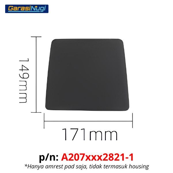 Rear Amrest Pad Mercy W204 W207 Cover Alas Sandaran Tengah C200 E250