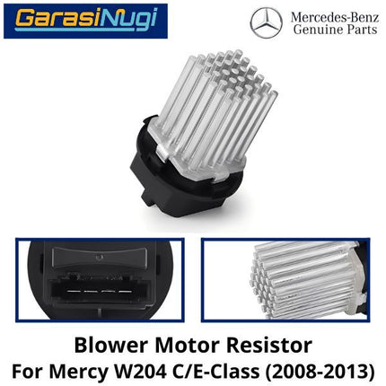 Blower Motor Mercy W204 Resistor Relai Kipas Udara Mercedes C200