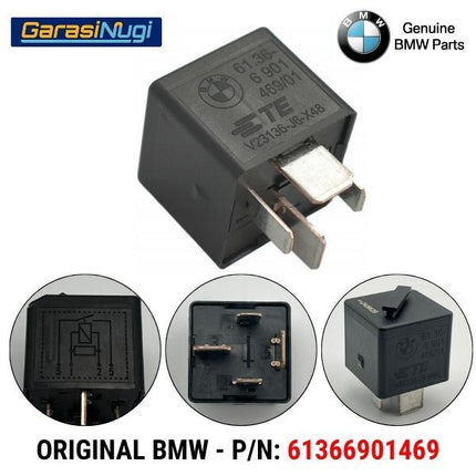 Relay For F10 E46 E60 E90 Sekring Contact Hitam Original BMW 61366901469
