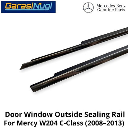 Exterior Door Mercy W204 Seal Rail Penutup Karet Jendela Kaca Pintu Depan C200