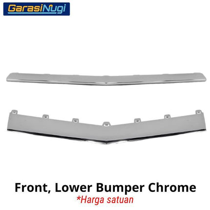 Front Lower Bumper Mercy W207 Facelift List Penutup Chrome Molding Trim E250