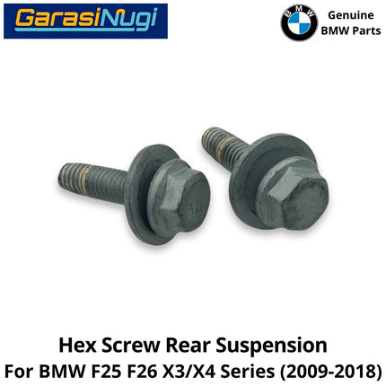Hex Screw For BMW F25 F26 Rear Suspension Baut Suspensi Belakang 33506792574 X3 X4 2011-2014