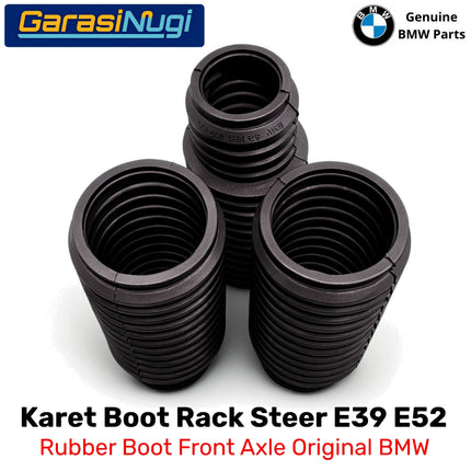 Karet Boot Rack Steer E39 E52 Original BMW Hitam Rubber Boot Front Axle 520 Z8