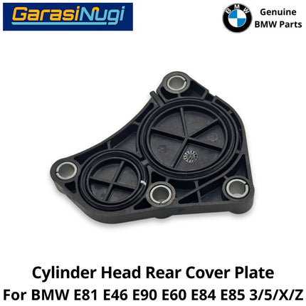 Cylinder Head For BMW E81  E90 E60 E84 E85 Rear Cover Plate Flange Penutup Belakang Kepala Silinder 120 320 X1 X3 Z4