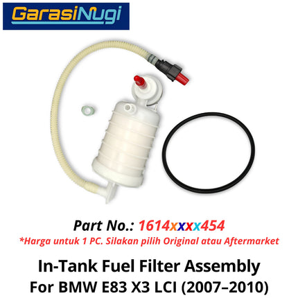 In-Tank Fuel For BMW E83 LCI Filter Assembly Saringan Bahan Bakar Dalam Tanki Dengan Regulator Tekanan N52 N52N X3 2007-2010