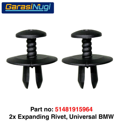 Expanding Rivet BMW 51481915964 Sekrup Klip Pengunci Baut Body