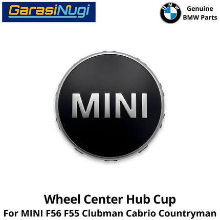 Wheel Center Cap MINI Cooper F56 F55 Clubman Chrome Ring Tutup Hub Tengah Roda Ban
