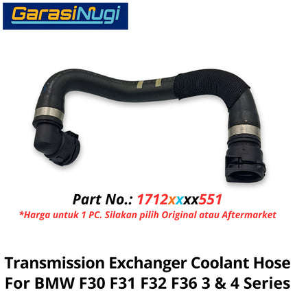 Automatic Transmission For BMW F30 F31 F32 F36 Heat Exchanger Coolant Hose Selang Pendingin Penukar Panas Transmissi Otomatis 120 335 435