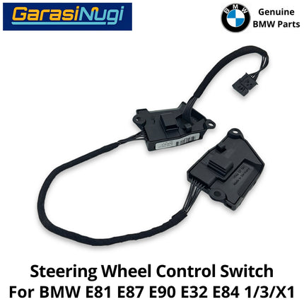 Steering Wheel For BMW E81 E90 E92 E84 Multifunction Control Switch Sakelar Kontrol Stir Roda Kemudi Assembly 116 320 X1