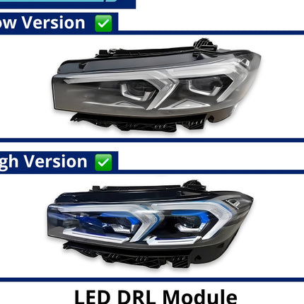 DRL LED For BMW G20 G28 G21 LCI Laser Angel Eyes Light Module Lampu Bulat Senja 330 340
