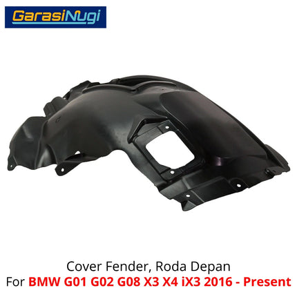 Cover Front Fender BMW G01 G02 G08 Penutup Spakbor Roda Depan Wheel Arch Penutup Lumpur X3 X4