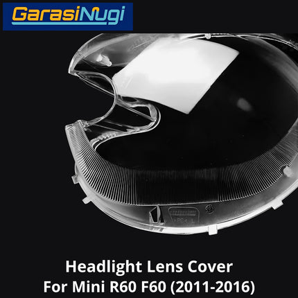 Mika Headlight For MINI R60 F60 Lens Kaca Cover Lampu Depan 2011-2016